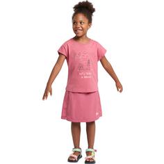 Rückansicht von Jack Wolfskin SUN SKORT G Skort Kinder soft pink