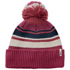 Jack Wolfskin POMPOM BEANIE KIDS Stirnband Kinder dark fuchsia