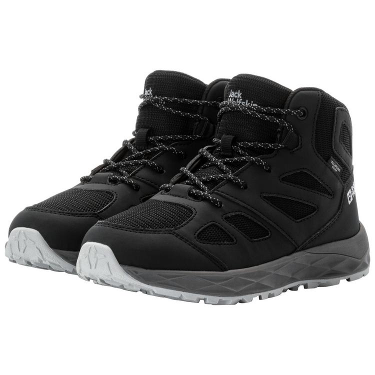 Jack Wolfskin Jack Wolfskin WOODLAND 2 TEXAPORE MID K Wanderschuhe Kinder - phantom - 4 | SportScheck
