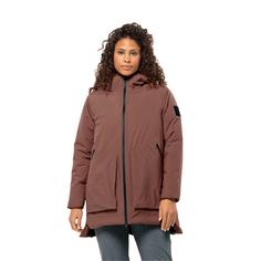 Rückansicht von Jack Wolfskin LUISENPLATZ JKT W Funktionsjacke Damen wild ginger