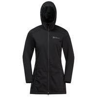Jack Wolfskin WINDHAIN COAT W Funktionsjacke Damen - black