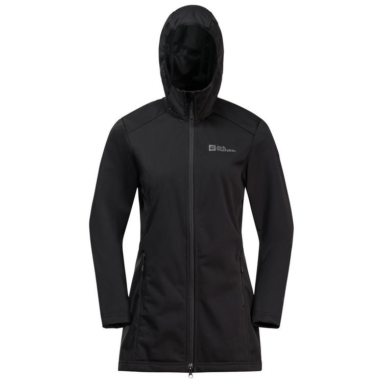 Jack Wolfskin Jack Wolfskin WINDHAIN COAT W Funktionsjacke Damen - black - 0 | SportScheck