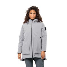 Rückansicht von Jack Wolfskin LUISENPLATZ JKT W Funktionsjacke Damen moonwalk