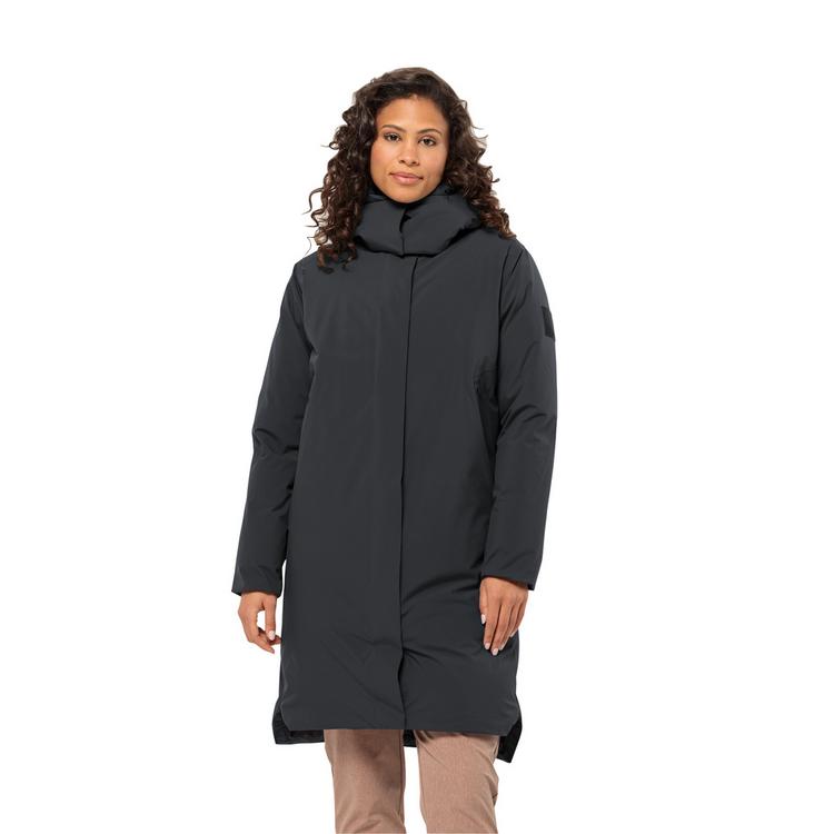 Jack Wolfskin Jack Wolfskin LUISENPLATZ COAT W Daunenmantel Damen - phantom - 0 | SportScheck
