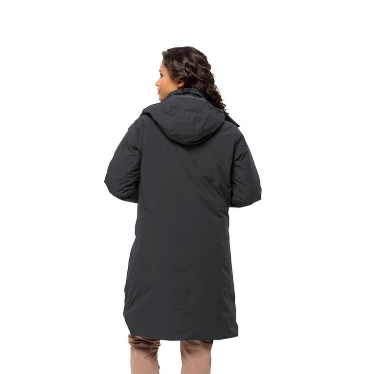 Jack Wolfskin Jack Wolfskin LUISENPLATZ COAT W Daunenmantel Damen - phantom - 1 | SportScheck