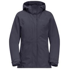 Jack Wolfskin LUNTAL 3IN1 JKT W Doppeljacke Damen graphite