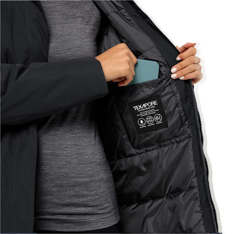 Jack Wolfskin Jack Wolfskin SALIER COAT Funktionsmantel Damen - phantom - 4 | SportScheck