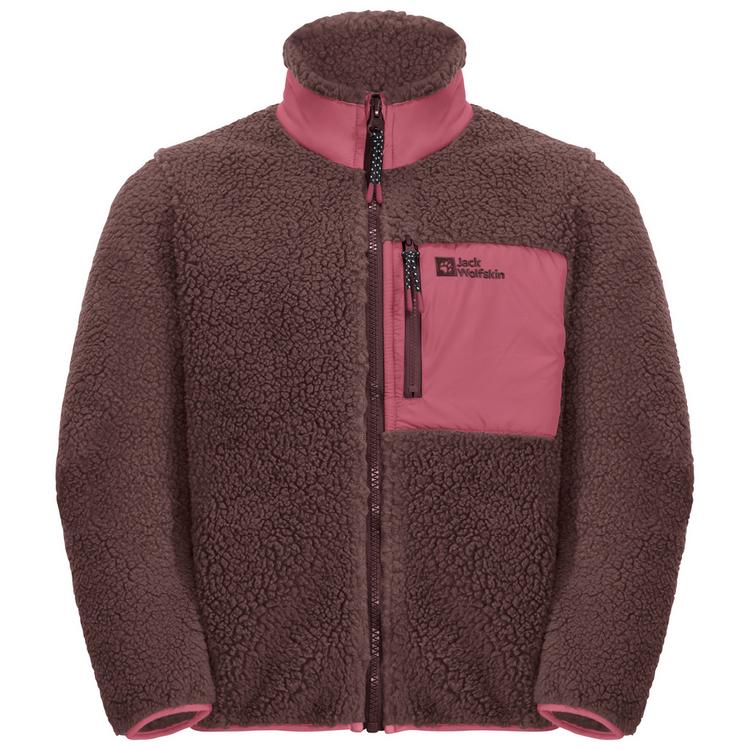 Jack Wolfskin Jack Wolfskin ICE CURL JACKET K Fleecejacke Kinder - phantom / glow ink - 2 | SportScheck