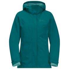 Jack Wolfskin LUNTAL 3IN1 JKT W Doppeljacke Damen sea green