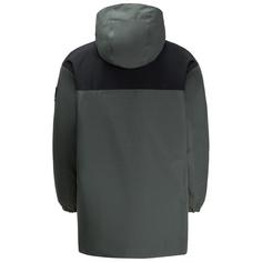 Rückansicht von Jack Wolfskin TEEN 2L INS PARKA Y Funktionsjacke Kinder slate green