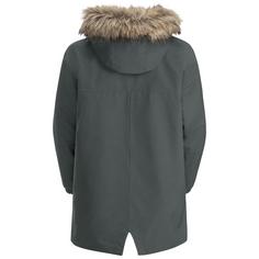 Rückansicht von Jack Wolfskin COSY BEAR 3IN1 PARKA K Parka Kinder slate green