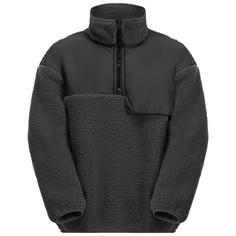 Jack Wolfskin TEEN HALFZIP FLEECE Y Fleecepullover Kinder granite black