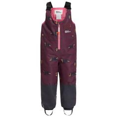 Jack Wolfskin GLEELY 2L INS PRINT BIB K Thermohose Kinder boysenberry 51