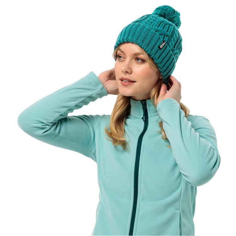 Jack Wolfskin Jack Wolfskin POMPOM BEANIE Stirnband - black - 1 | SportScheck
