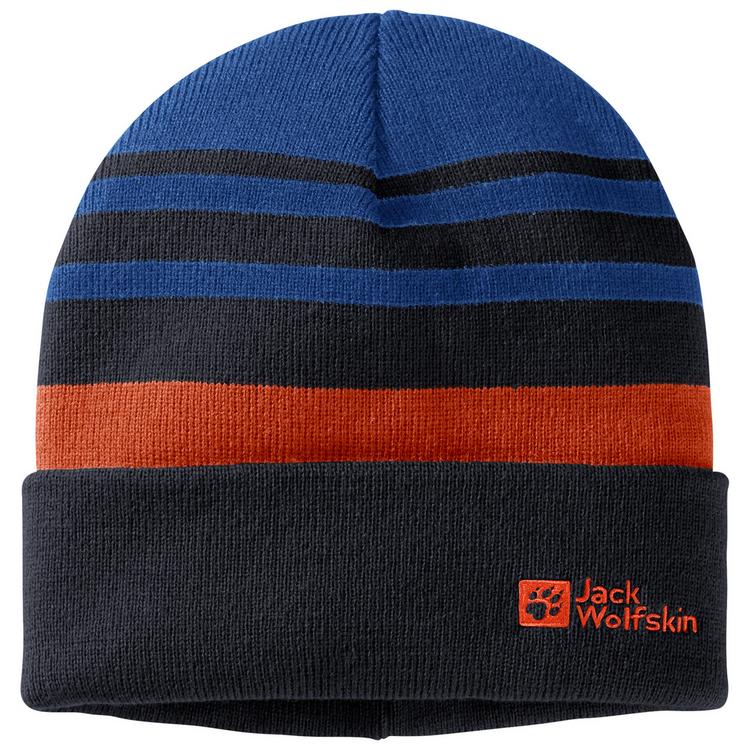 Jack Wolfskin Jack Wolfskin STRIPY KNIT BEANIE K Stirnband Kinder - siren red - 0 | SportScheck