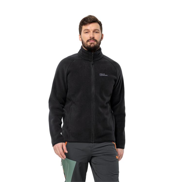 Jack Wolfskin Jack Wolfskin WALDSTEIG FZ M Fleecejacke Herren - black - 0 | SportScheck