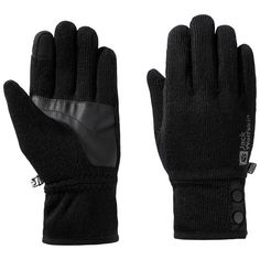 Jack Wolfskin WINTER WOOL GLOVE Handschuhe black