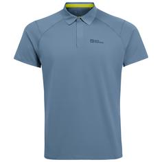 Jack Wolfskin PRELIGHT CHILL POLO M Poloshirt Herren elemental blue