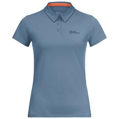 Jack Wolfskin PRELIGHT TRAIL POLO W Funktionsshirt Damen digital orange