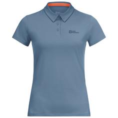 Jack Wolfskin PRELIGHT TRAIL POLO W Funktionsshirt Damen elemental blue