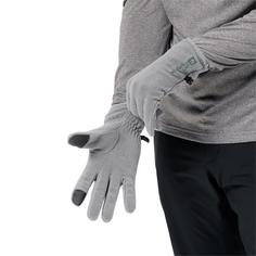Rückansicht von Jack Wolfskin REAL STUFF GLOVE Handschuhe slate grey