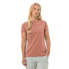 Rückansicht von Jack Wolfskin PRELIGHT TRAIL T W Funktionsshirt Damen astro dust