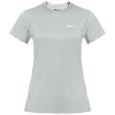 Jack Wolfskin PRELIGHT CHILL T W Funktionsshirt Damen cool grey