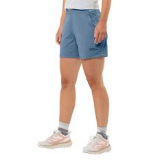 Rückansicht von Jack Wolfskin PRELIGHT SHORTS W Shorts Damen cool grey