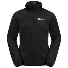 Jack Wolfskin FELDBERG HOODY M Softshelljacke Herren black