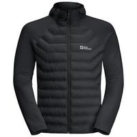 Jack Wolfskin ROUTEBURN PRO HYBRID M Fleecejacke Herren - black