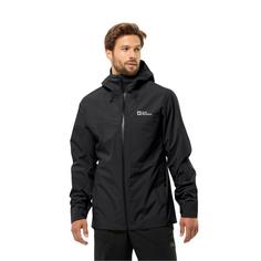 Rückansicht von Jack Wolfskin HIGHEST PEAK 3L JKT M Funktionsjacke Herren black