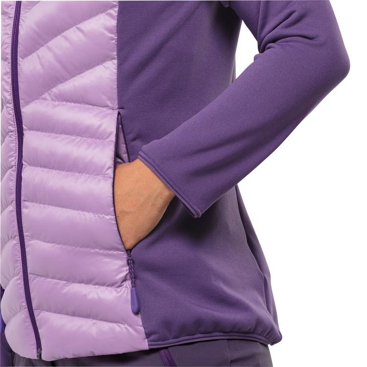 Jack Wolfskin Jack Wolfskin ROUTEBURN PRO HYBRID W Fleecejacke Damen - midnight sky - 5 | SportScheck