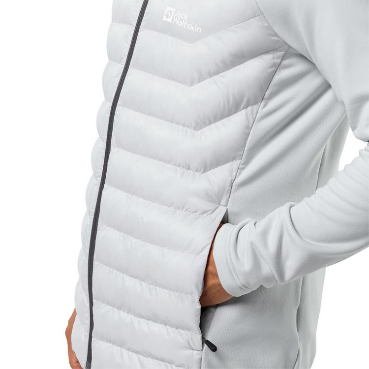Jack Wolfskin Jack Wolfskin ROUTEBURN PRO HYBRID M Fleecejacke Herren - black - 9 | SportScheck