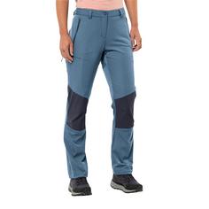 Rückansicht von Jack Wolfskin HIKING ALPINE PANTS W Funktionshose Damen elemental blue