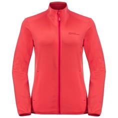 Jack Wolfskin KOLBENBERG FZ W Fleecejacke Damen vibrant red