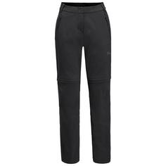 Jack Wolfskin GLASTAL ZIP OFF PANTS W Funktionshose Damen black