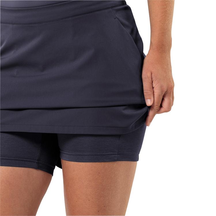 Jack Wolfskin Jack Wolfskin HIKING ALPINE SKORT W Skort Damen - graphite - 2 | SportScheck