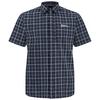 Jack Wolfskin NORBO S/S SHIRT M Kurzarmhemd Herren - night blue checks