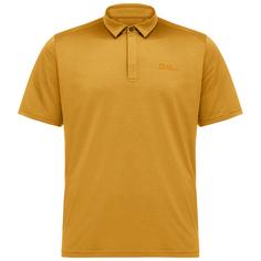 Jack Wolfskin DELGAMI POLO M Poloshirt Herren curry