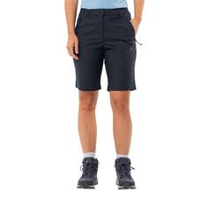 Rückansicht von Jack Wolfskin ACTIVE TRACK SHORTS W Funktionsshorts Damen night blue