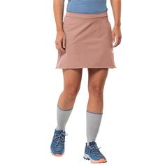 Rückansicht von Jack Wolfskin HIKING ALPINE SKORT W Skort Damen rose dawn