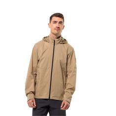 Rückansicht von Jack Wolfskin BIKE COMMUTE 2 5L JKT M Funktionsjacke Herren sand storm