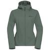 Jack Wolfskin BORNBERG HOODY W Softshelljacke Damen - midnight sky / grey