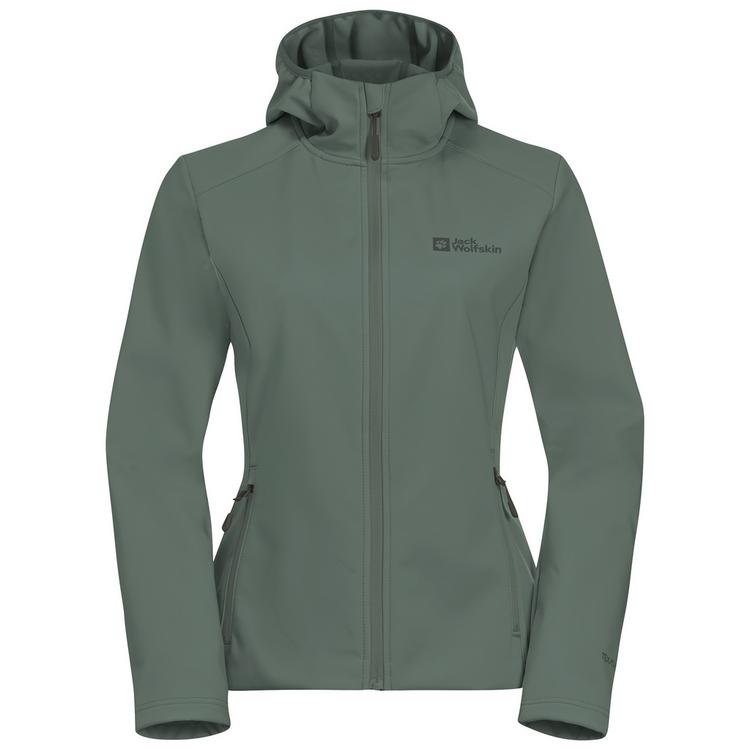 Jack Wolfskin Jack Wolfskin BORNBERG Softshelljacke Damen - sago palm - 0 | SportScheck