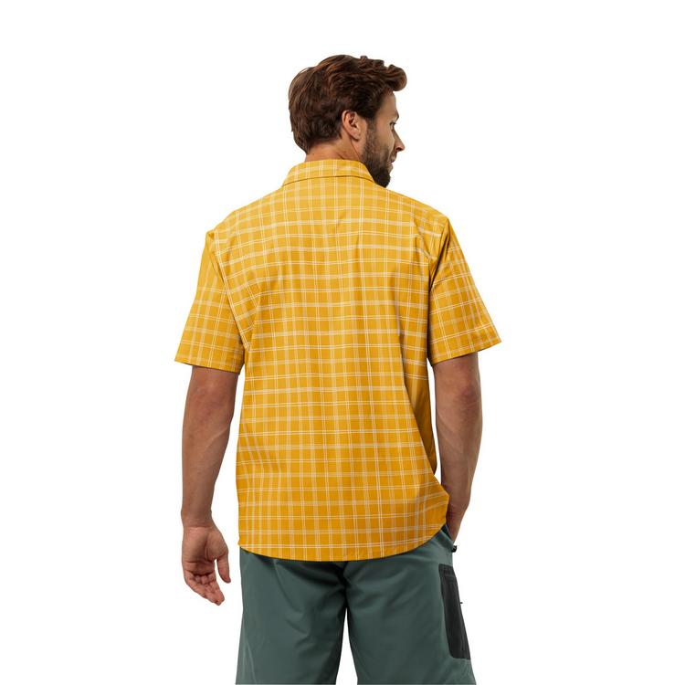 Jack Wolfskin Jack Wolfskin NORBO S/S SHIRT M Kurzarmhemd Herren - CHECK midnight sky - 1 | SportScheck