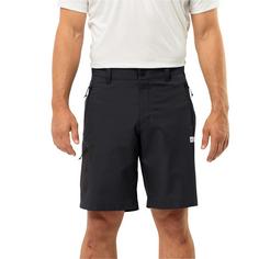 Rückansicht von Jack Wolfskin ACTIVE TRACK SHORTS M Funktionsshorts Herren black