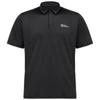 Jack Wolfskin DELGAMI POLO M Poloshirt Herren - black