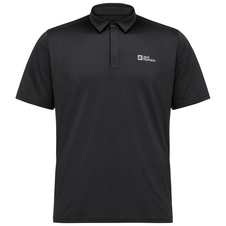 Jack Wolfskin Jack Wolfskin DELGAMI POLO M Poloshirt Herren - black - 0 | SportScheck