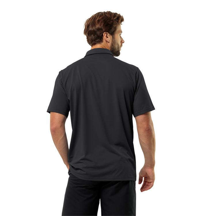 Jack Wolfskin Jack Wolfskin DELGAMI POLO M Poloshirt Herren - black - 1 | SportScheck