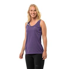 Rückansicht von Jack Wolfskin CROSSTRAIL TANK W Funktionsshirt Damen ultraviolet